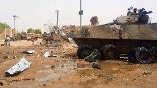 French troops came under attack in the West African country of Mali  The attack took place in the ca