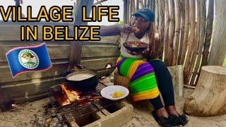 COOKING LOCAL BELIZIAN FOOD, BUNDIGA & HUDUT