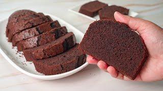 Super Spongy Chocolate Hot Milk Cake Recipe | Easy Chocolate Hot Milk Cake | Yummy