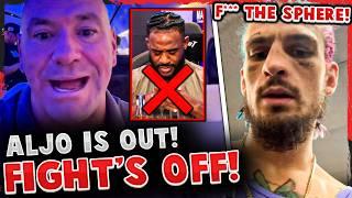 BREAKING: Aljamain Sterling OUT of UFC 307! Sean O'Malley says "F*** THE SPHERE!" Dana White