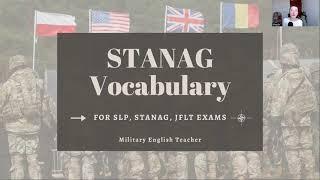 STANAG 6001 (SLP, JFLT) Vocabulary