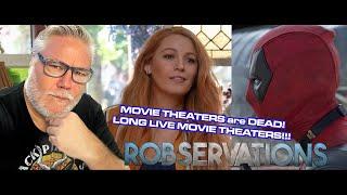 Studio's stock prices PLUMMET! Hollywood in SHAMBLES! But a MARRIAGE saves THE MOVIES? w/ROB G! #982