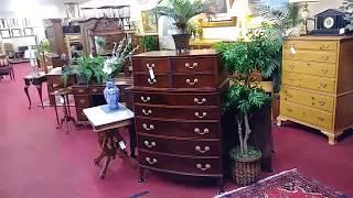 Vintage Furniture Shopping! Bohemians - Used Furniture Store Walk through