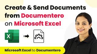 How to Create and Send Documents from Documentero for New Microsoft Excel Row via Email