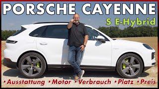 Porsche Cayenne S E-Hybrid - Bärenstark & Teuer aber auch gut? Fahrbericht Test Review Deutsch 2024