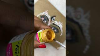 Maa Durga Angry Eyes Painting ️ #shorts