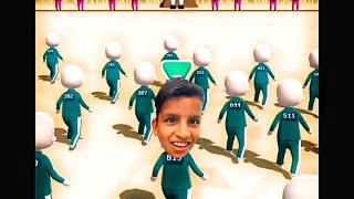 Piyush Joshi playing squid game 