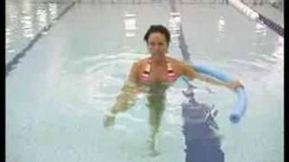 Water Aerobics Exercises : Water Aerobics Side Kicks