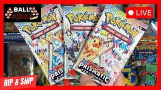  LIVE - POKEMON SHOP - OPENING Surging Sparks, One Punch Man, One Piece, Dragon Ball, & more TCG!