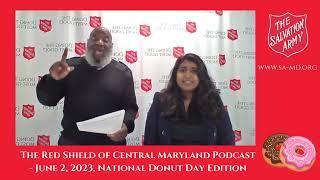 The Red Shield of Central Maryland podcast Donut edition