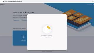 Creating a New Firebase Project @EDUDREAMS