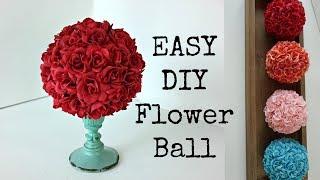 Super Easy DIY Flowerball