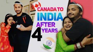 Canada to India Surprise Visit After 4 Years | Surprise Visit to India 