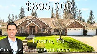 Home for sale in Fresno CA | Custom built  4 Bed , 3.5 Bath 3505 SF !