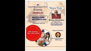WEBINAR ON 'MONTESSORI METHODOLOGY' | MONTESSORI TEACHER COURSE | DIPLOMA EDUCATION 2022