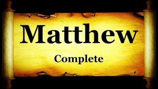 Holy Bible: Book 40 - The Gospel of Matthew - KJV Read Along HD 4K Audio Text (Narration 1)