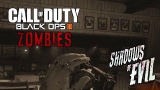 SHADOWS OF EVIL - SECRET NOIRE FILTER EASTER EGG TUTORIAL (Black Ops 3 Zombies)