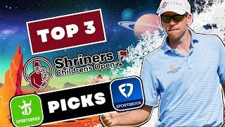 2024 Shriners Children's Open Picks & Predictions | PGA Tour Bets