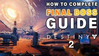 How to Complete Final Boss Fight in Vesper's Host Dungeon GUIDE ► Destiny 2