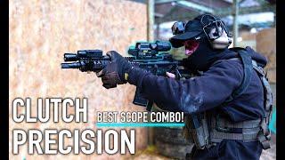 Best SCOPE Combination For GBBR Airsofters | Clutch Precision |