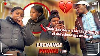 Making couples switching phones for 60sec   SEASON 3 SA EDITION | EPISODE 337 |