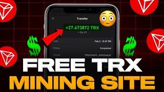 FREE TRX MINING SITE In 2025 - Claim Daily 70trx To OKX Wallet (Best Tron Webs!te)