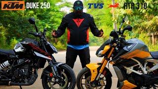 TVS Apache RTR 310 vs KTM Duke 250 | Which One to Buy & Why?