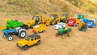 Mini tractor trolley parking video | Arjun novo tractor | jcb tractor video | gadi jcb |