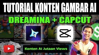 RAHASIA BUAT KONTEN GAMBAR AI JUTAAN VIEWS || DREAMINA Ai