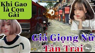 [Free Fire] Cùng Cô Ngân Dùng Phần Mềm Chỉnh Giọng Thành Con Gái Tán Tỉnh Trai QĐ GAO và Cái kết