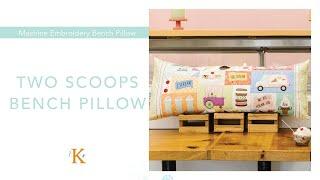 Lunch Hour Sew-Along: Two Scoops Bench Pillow (Part 2)