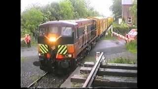 Irish Rail 141 Class 175 on Navan - Kingscourt Weed Sprayer - July 2002