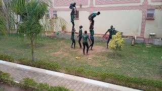 Acrobatics dance and games