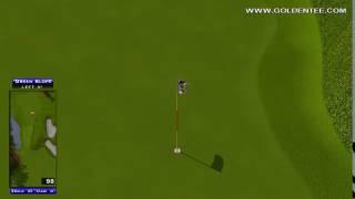Golden Tee Great Shot on Winding Pines!