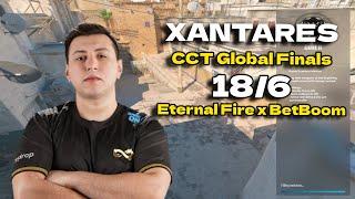 CS2 POV Eternal Fire XANTARES (18/6) vs BetBoom (Dust2) @ CCT Global Finals 2024