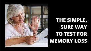 Mild cognitive impairment test