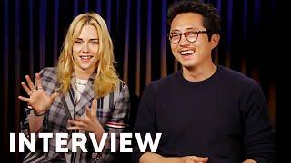 Love Me Interview: Kristen Stewart, Steven Yeun, and more!