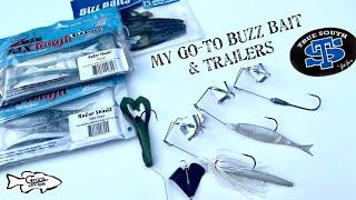 Buzz Bait Tips & Tricks, Best Trailers