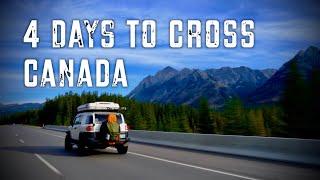 CANADA ROAD TRIP (4K) - VLOG Part 1 - Toronto to Vancouver in 4 Days