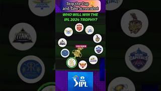 Spot Your Team to win IPL2024 #ipl2024 #cricket #youtubeshorts #shorts #game #ipl #KKR #RCB #CSK #mi