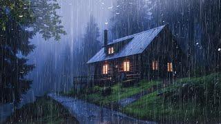 Deep Sleep During the Rainy Night - Rain Sounds For Sleeping - Beat Insomnia, ASMR, Relax, STUDY