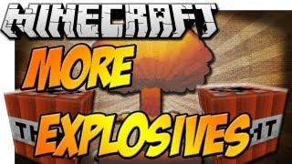 Minecraft 1.6.2: More Explosives MOD Spotlight  [V3.7] - Mod University