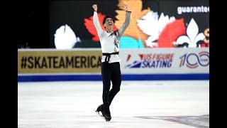 Vincent Zhou's free skate from SKATE AMERICA 2021