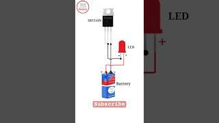 Make a simple touch switch #shorts #mrengineer #short #drawing #electrical