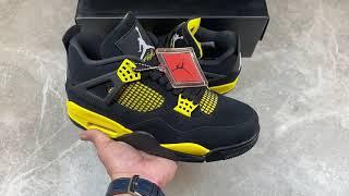 Copy Shoes of Air Jordan 4 "Thunder" (2023)