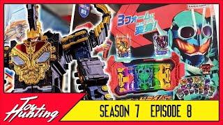 KING CAUCASUS KABUTO & Ride Chemy Card Hunt! King-Ohger & Kamen Rider Gotchard | Toy Hunting S7 E8