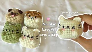 No SewCrochet Animals  |  Very Easy Step-by-Step Tutorial 