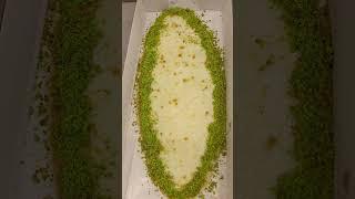 Mankish Lebnah Cheese pistachio with honey | Yummy food | tasty food | cheese food #short