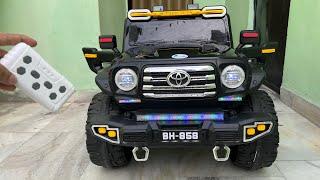 RC Toyota Land Cruiser Unboxing & Testing | 4x4 Ride On Car | Shamshad Maker