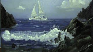 Sail Boat Sea - Painting Lesson